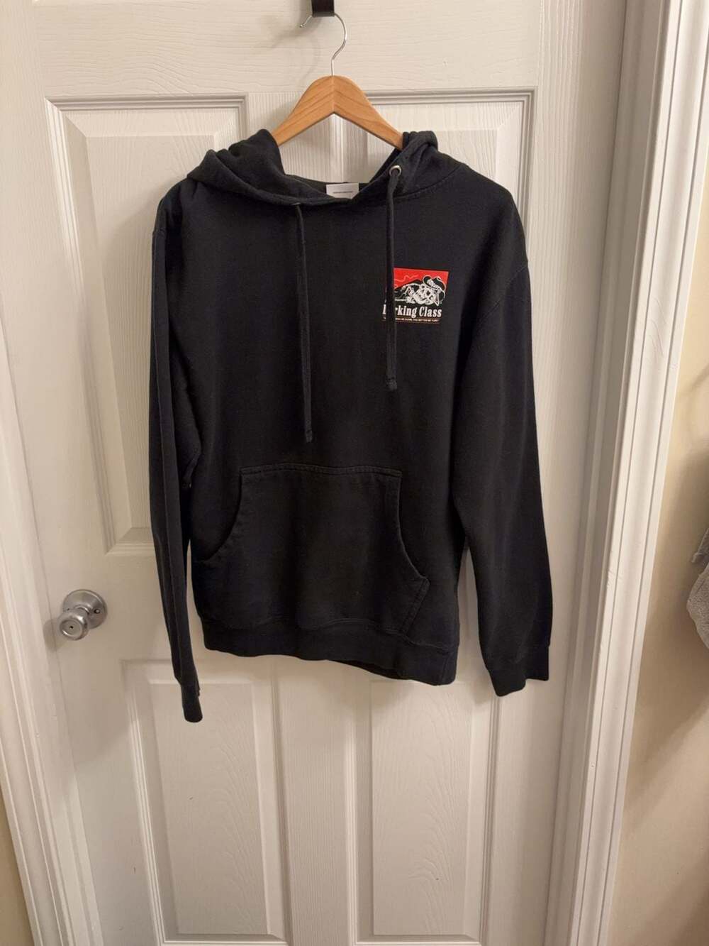 Lurking Class by Sketchy Tank 'If Yer Gunna Be Dumb' Graphic Hoodie Size S